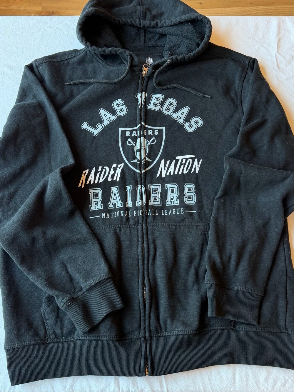 NFL x Darius Rucker Las Vegas Raiders Zip Hoodie Large